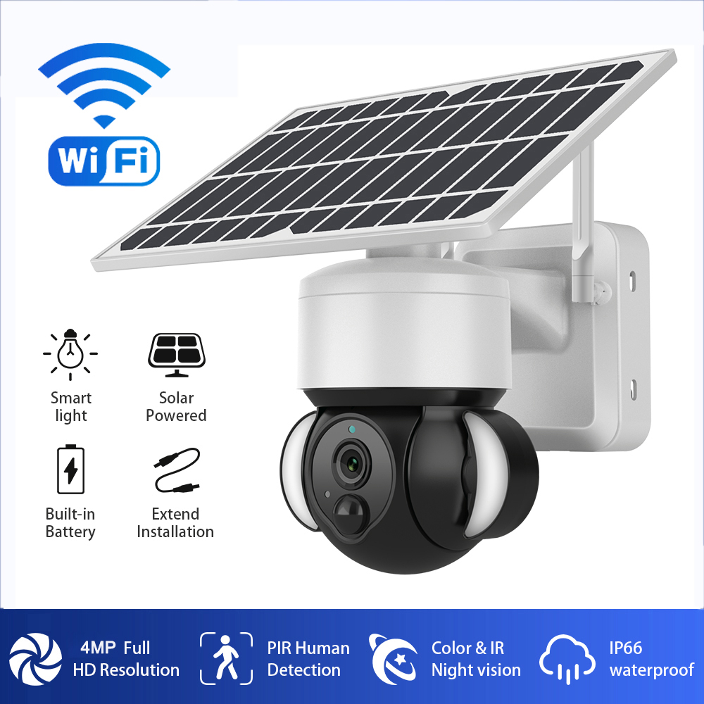 solar battery network ptz camera