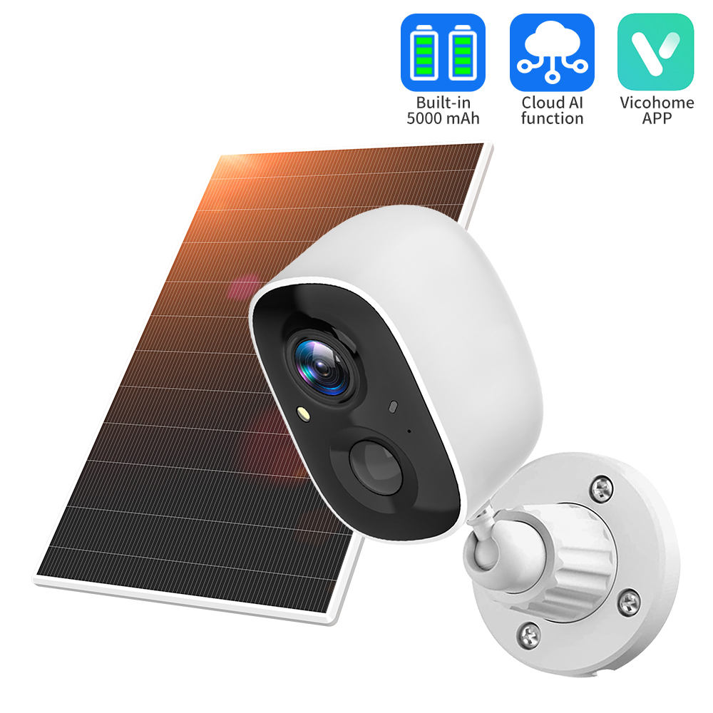 Secure battery camera
