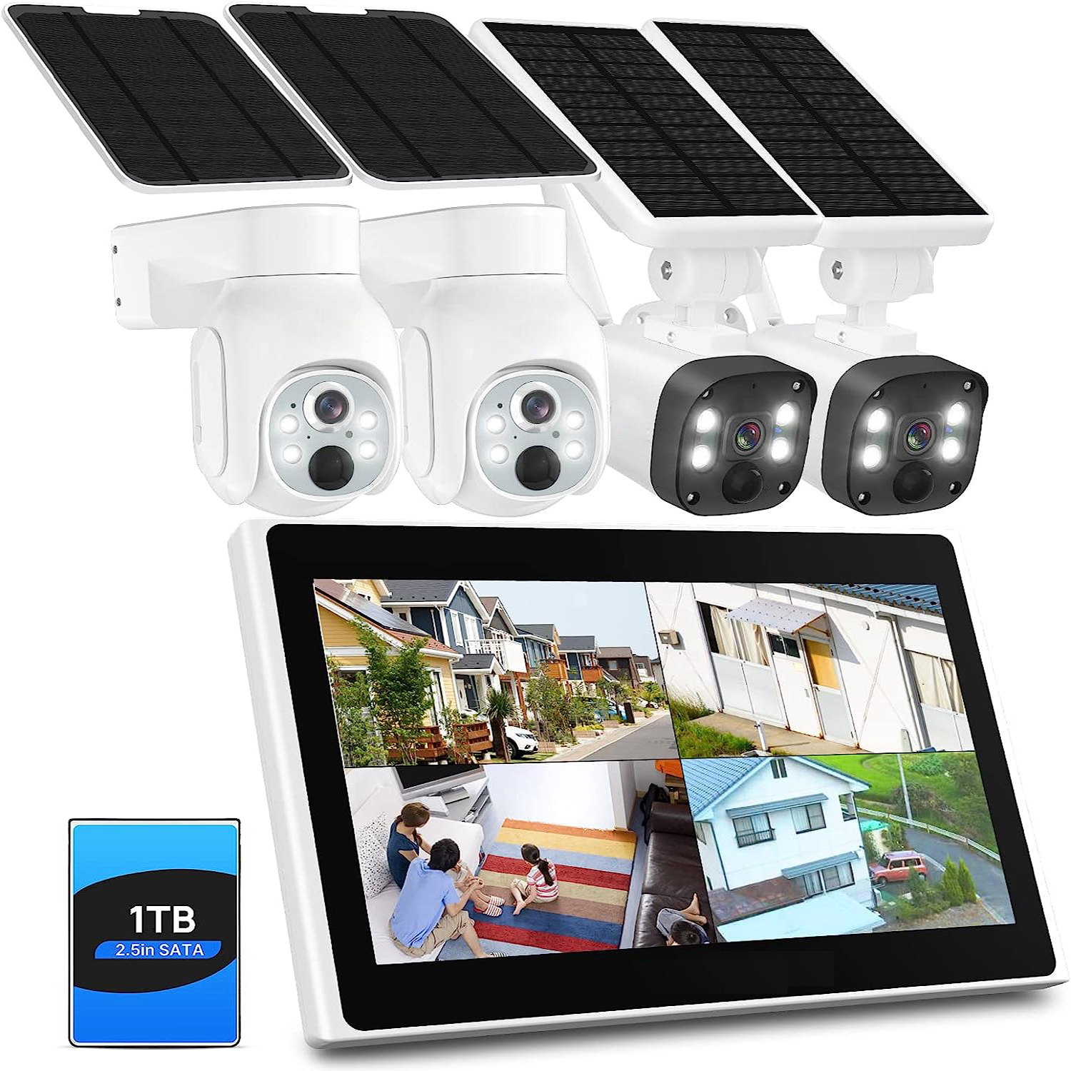 Wireless solar deals security cameras